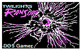 Twilight's Ransom DOS Game