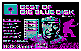Best of Big Blue Disk Volume 2 DOS Game