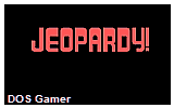Jeopardy! DOS Game