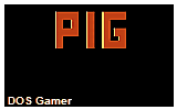 Pig DOS Game