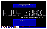 The Holy Grail DOS Game