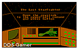 The Last Starfighter DOS Game