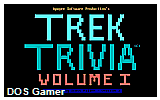 Trek Trivia Volumes 1-10 DOS Game